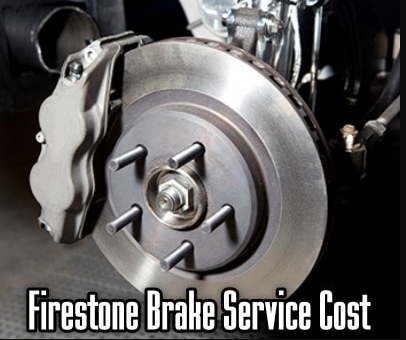 firestone brake service cost