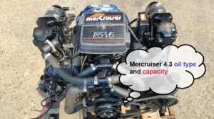 Mercruiser 4.3 oil type and capacity