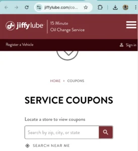 Jiffy Lube Oil Change Prices