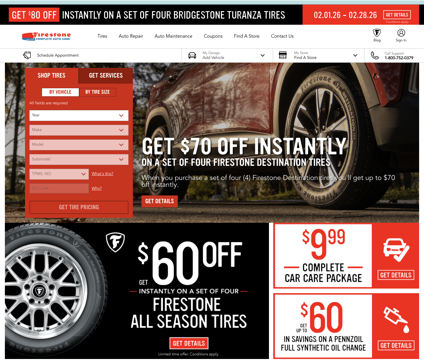 Firestone Oil Change Prices